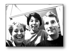 Sandy, Emiko and David Picture